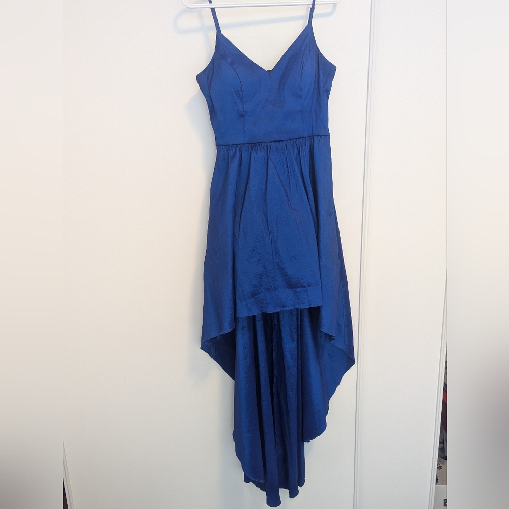 Blue metallic M/L dress